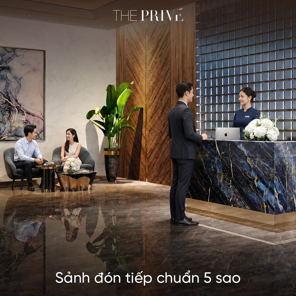 Sảnh đón tiếp 5 sao