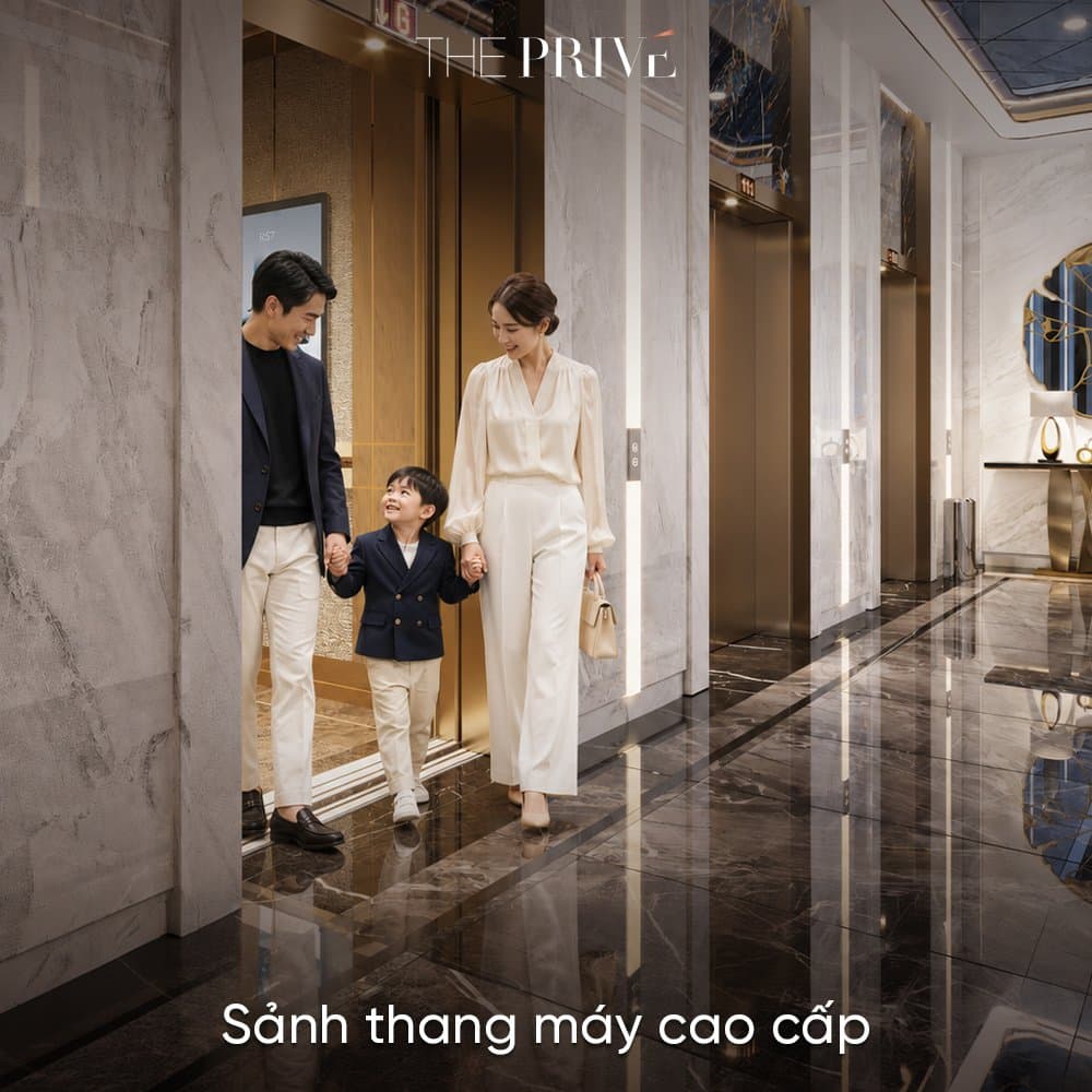 Sảnh thang máy riêng